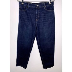 Banana Republic Women's Straight Leg Jeans,Some Stretch,Dark Wash,Size 29/8, NWT